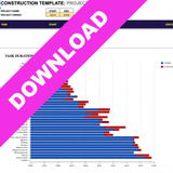 Construction Project Timeline Free Template